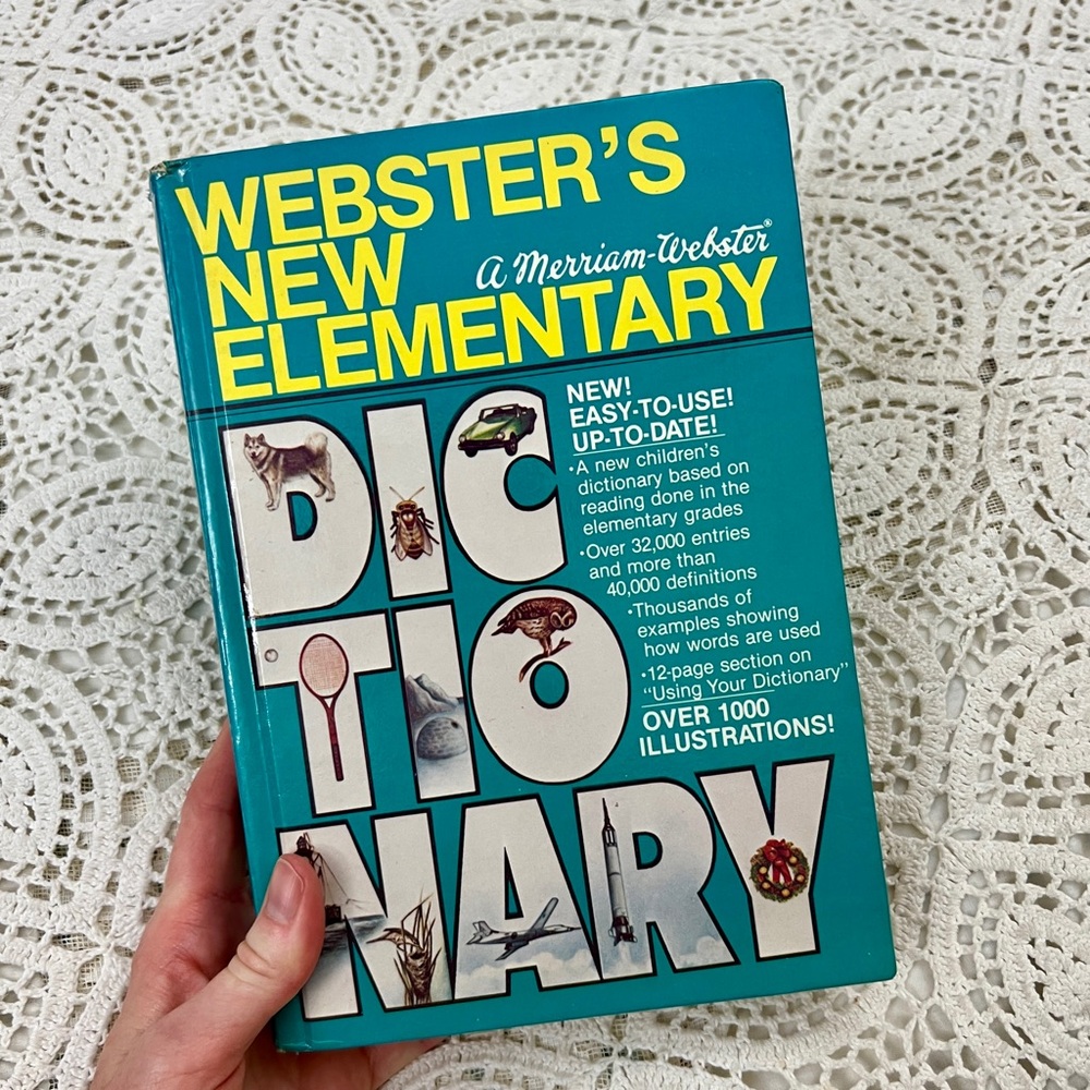 Vintage Elementary Dictionary
